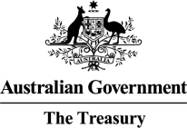 Australian Government The Treasury